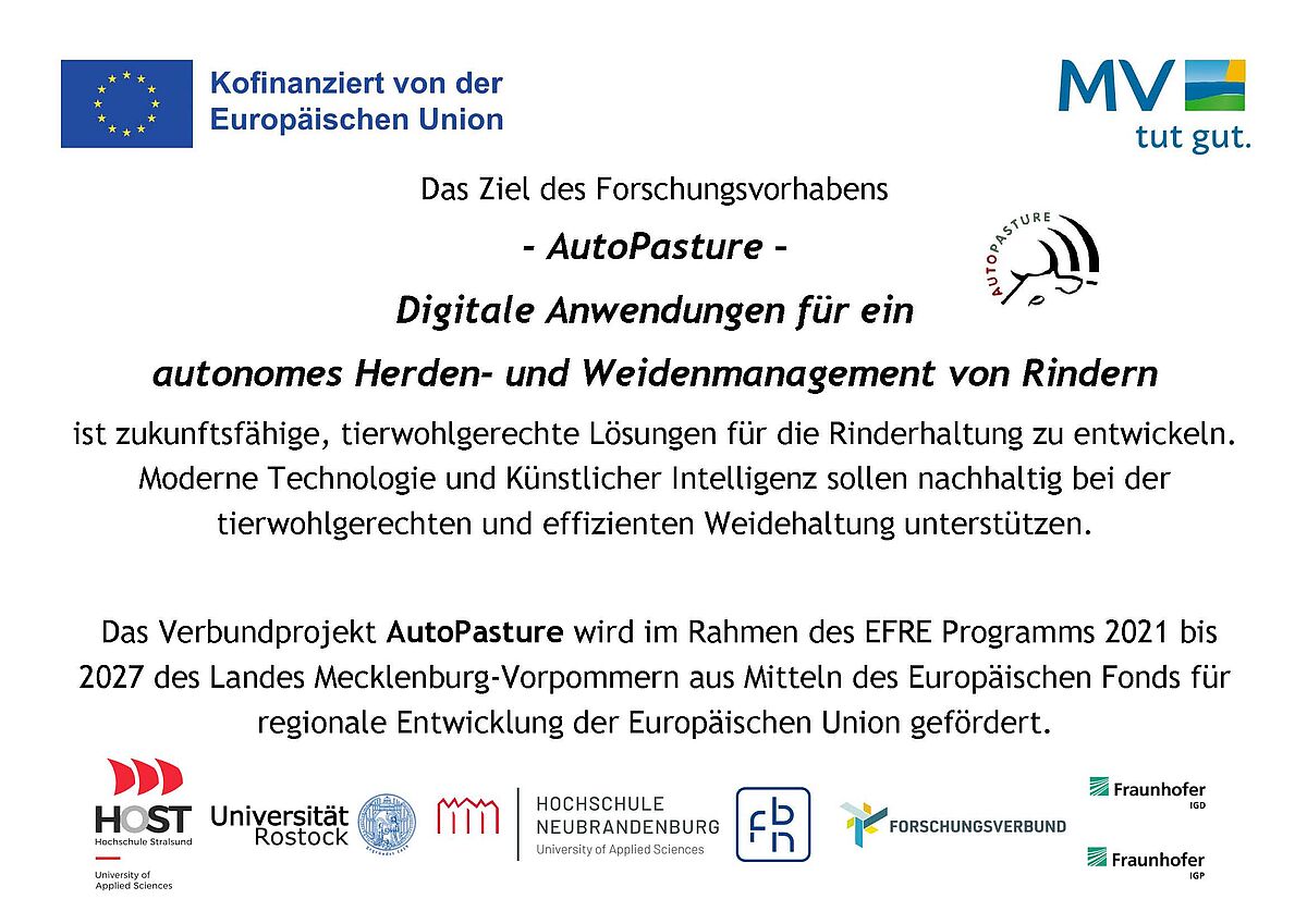AutoPasture: Ziele - Partner - Förderung