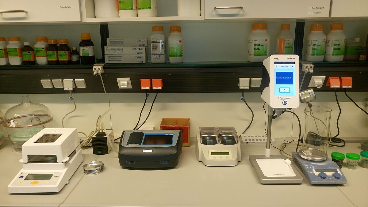 TS-Schnelltest - Photometer - Rotationsviskosimeter